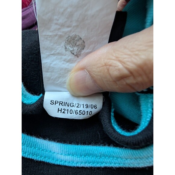 Vtg Harley Davidson T Shirt 3/4 Sleeve Womens XL Ocala FL 2006 Tie Dye Sleeves - Picture 6 of 12